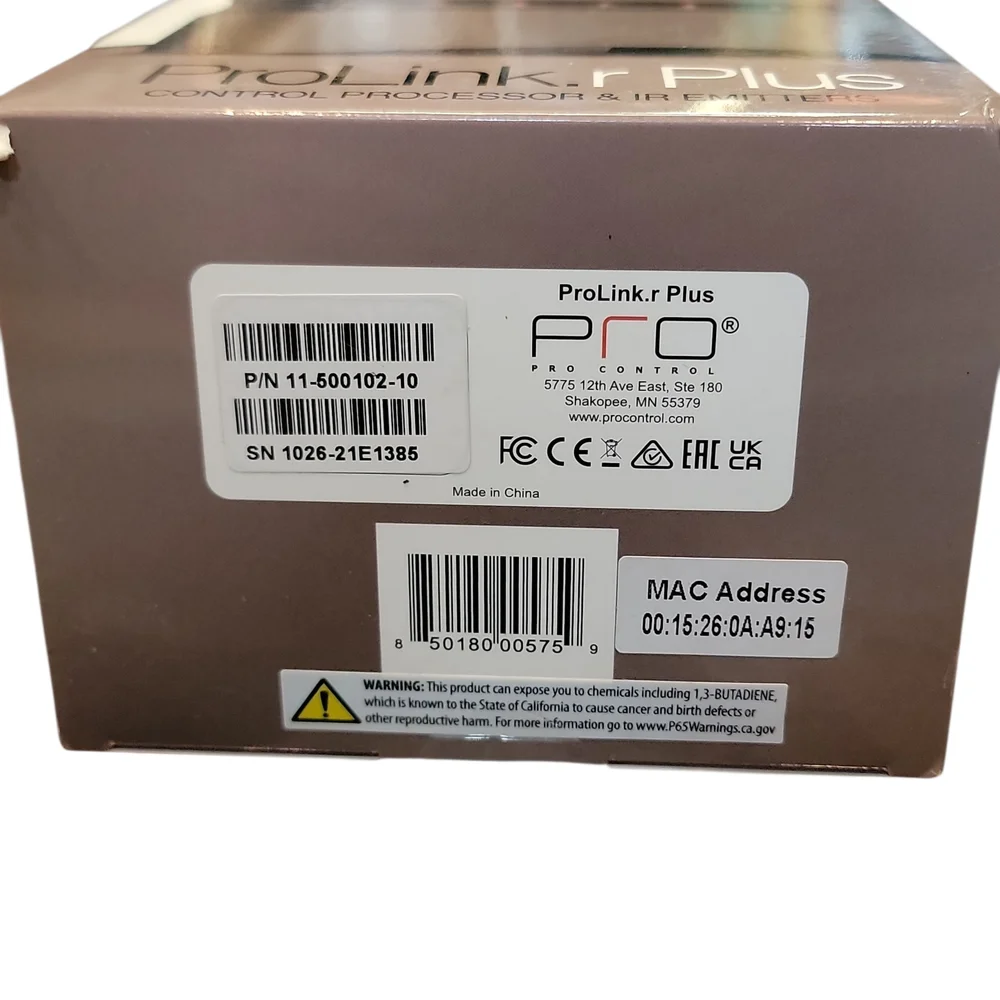 Plus Control Processor - Black